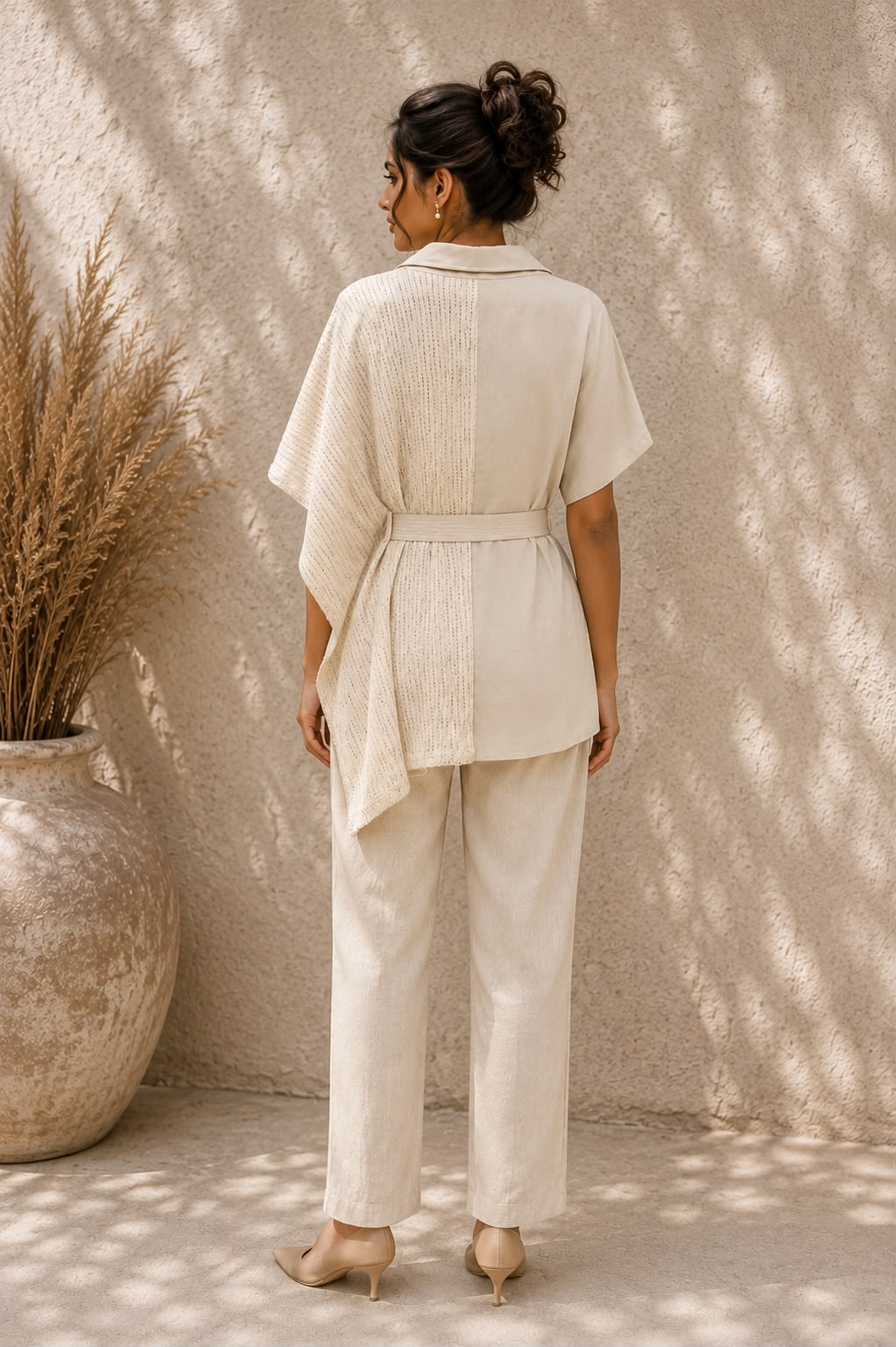 JUTTED BLAZER DRAPE