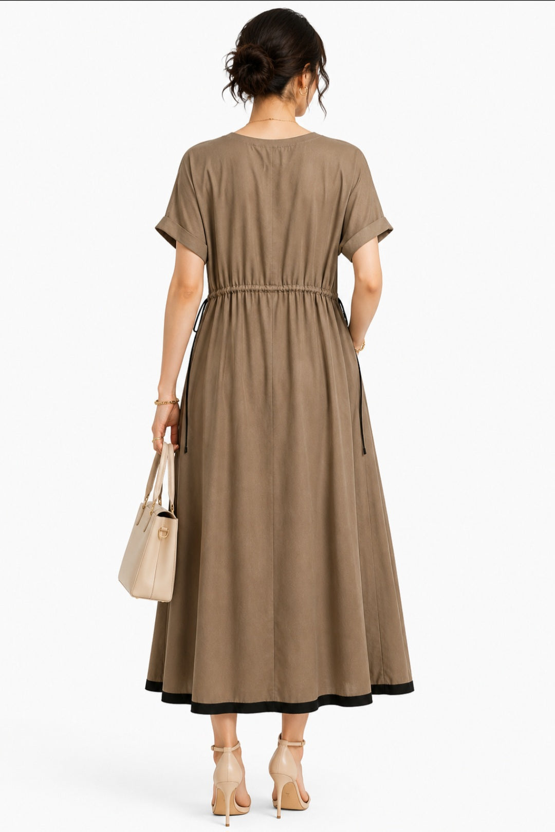 MILITARY EMBROIDED DRESS