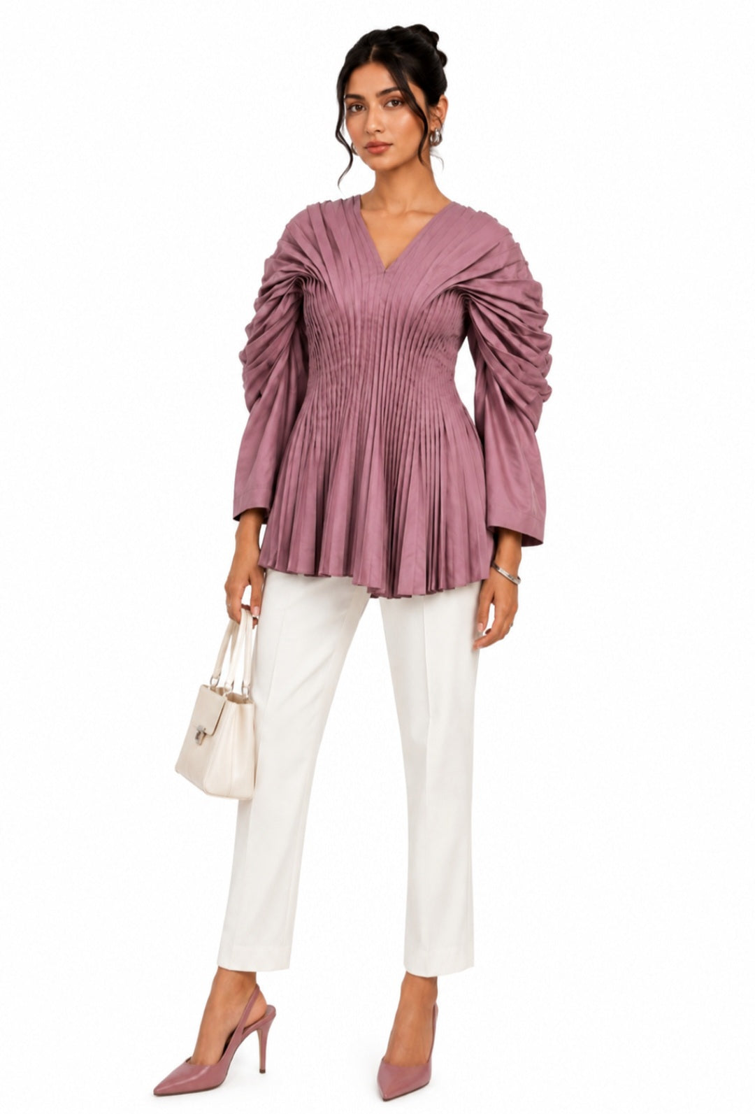 PRETTY PLEAT ME UP TOP