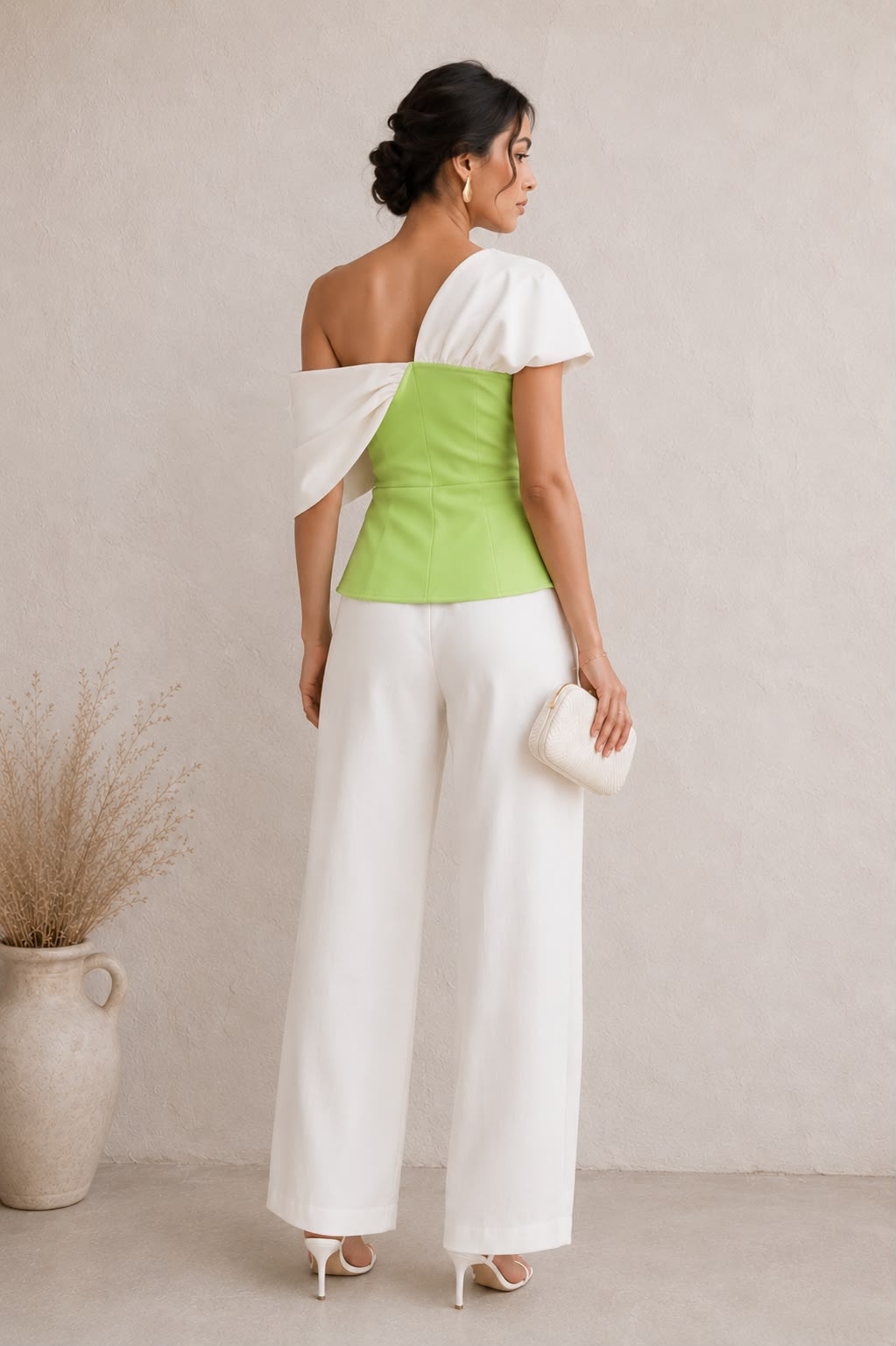 PRINCESS DIANA SHOULDER TOP