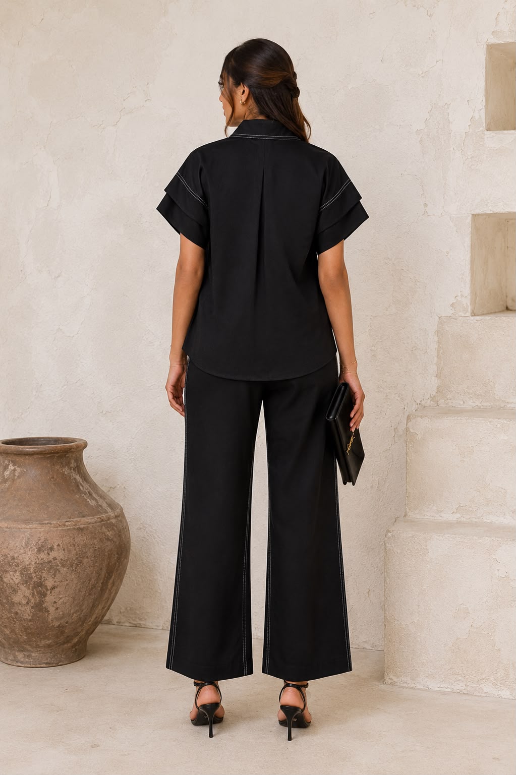 PANNELED CO-ORD SET