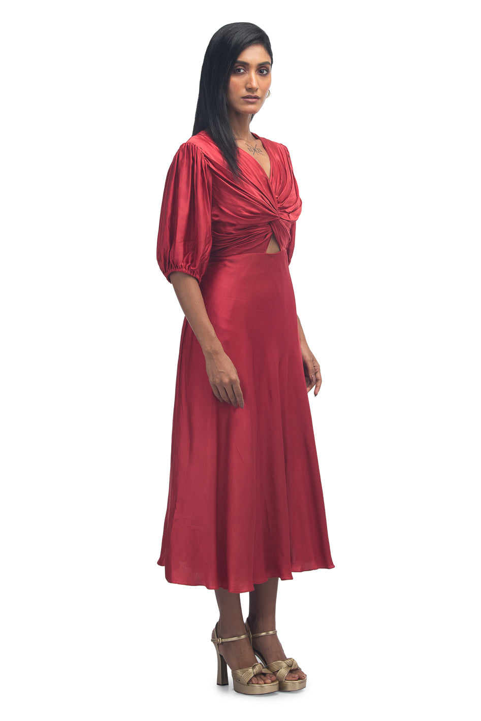 DAY DREAM DRAPE DRESS