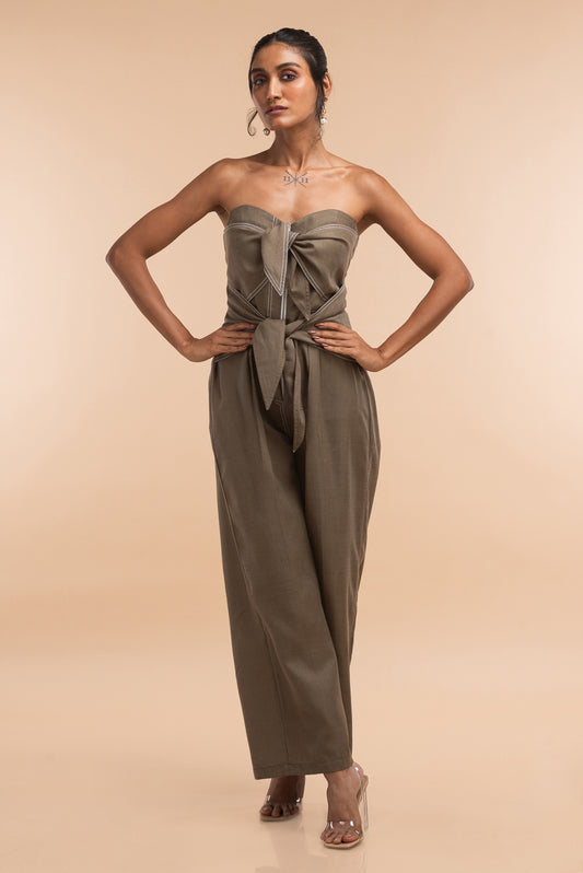 DUO BRAIDED JUMPSUIT