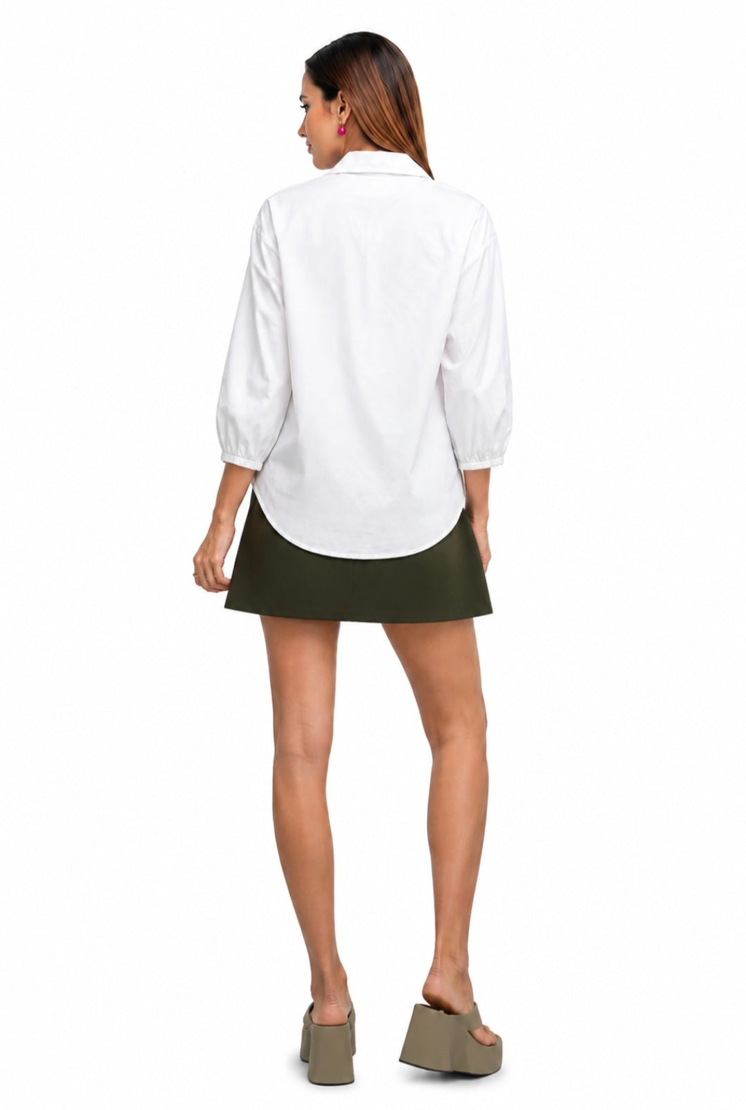VANILLA BLOOMING SHIRT
