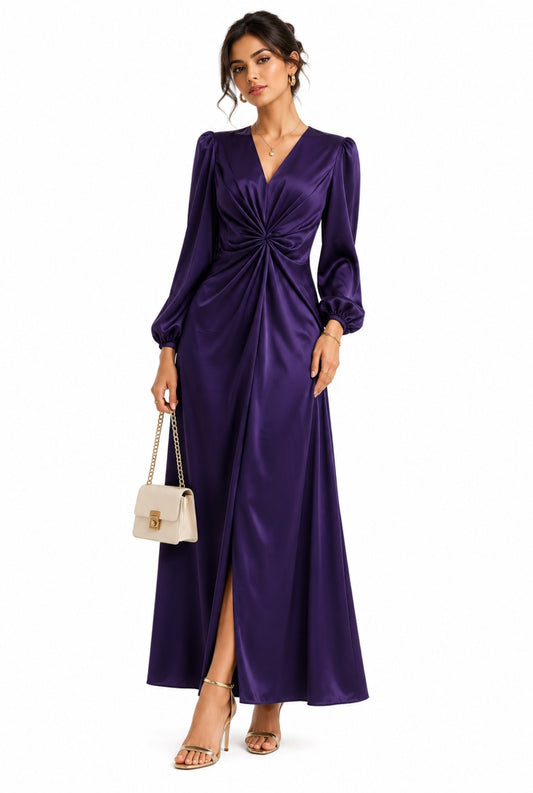 FRENCH KNOTTED DRESS