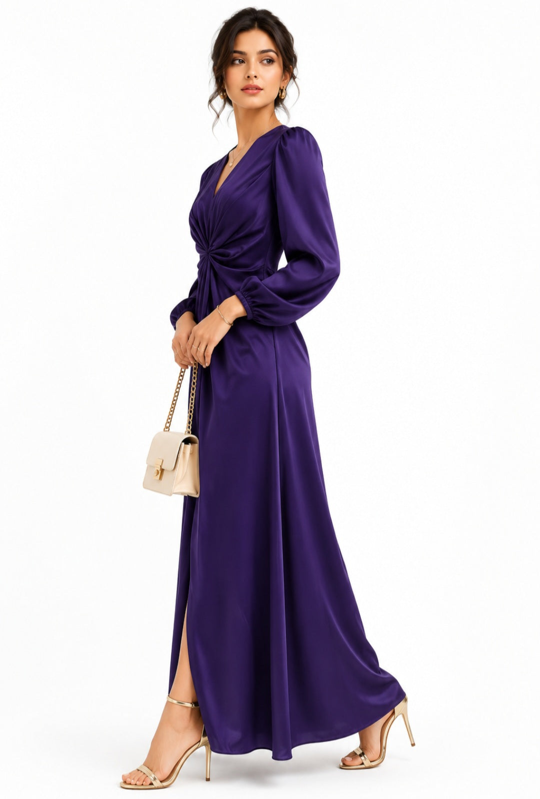 FRENCH KNOTTED DRESS
