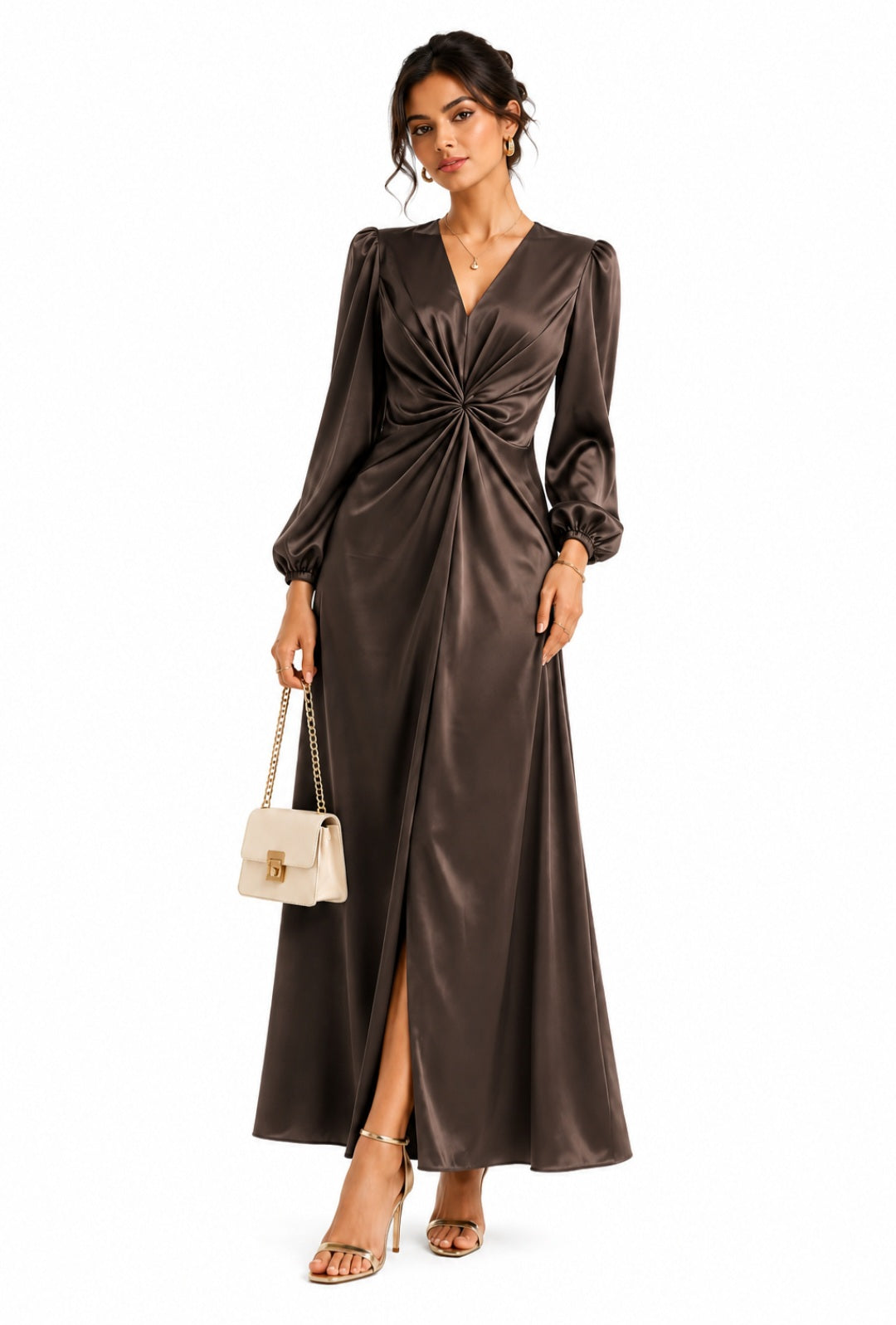 FRENCH KNOTTED DRESS
