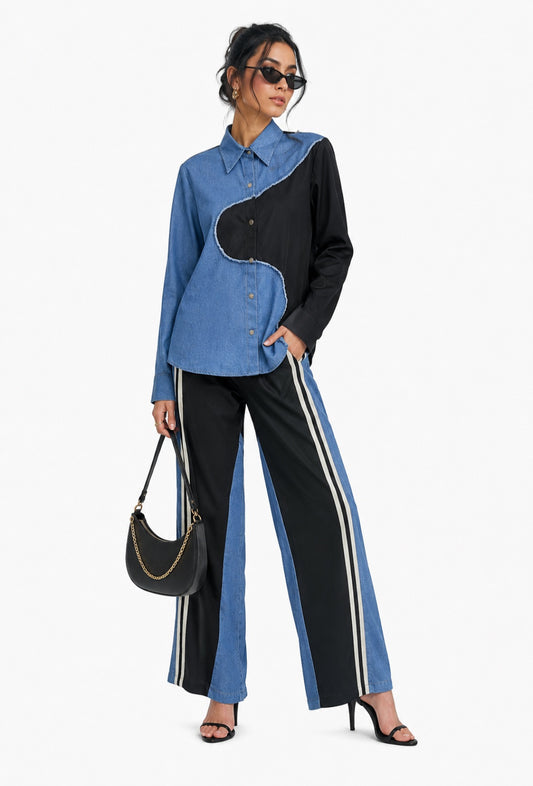 DENIM CARGO ON THE GO