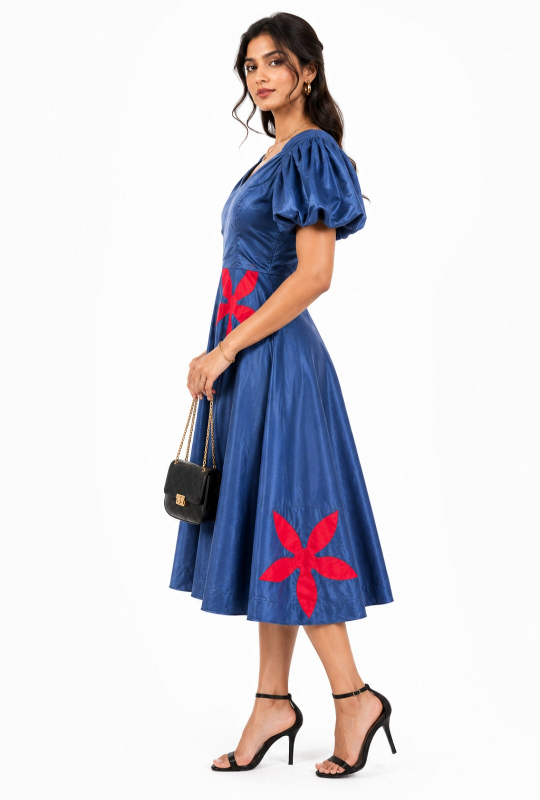 SCARLET PETAL DRESS