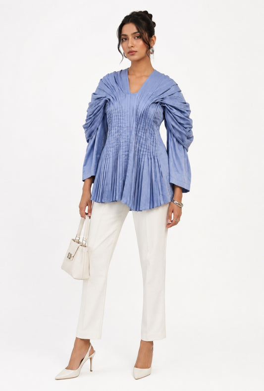 PRETTY PLEAT ME UP TOP
