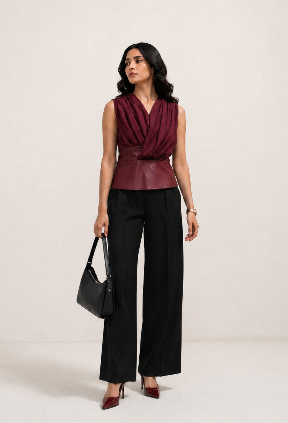 DRAPED LEATHER ARMOUR